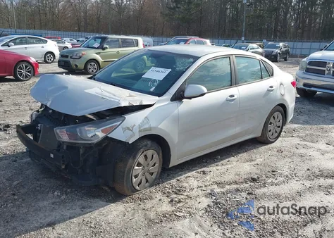 2018 Kia Rio S из США, поврежденный, VIN 3KPA24AB3JE047442